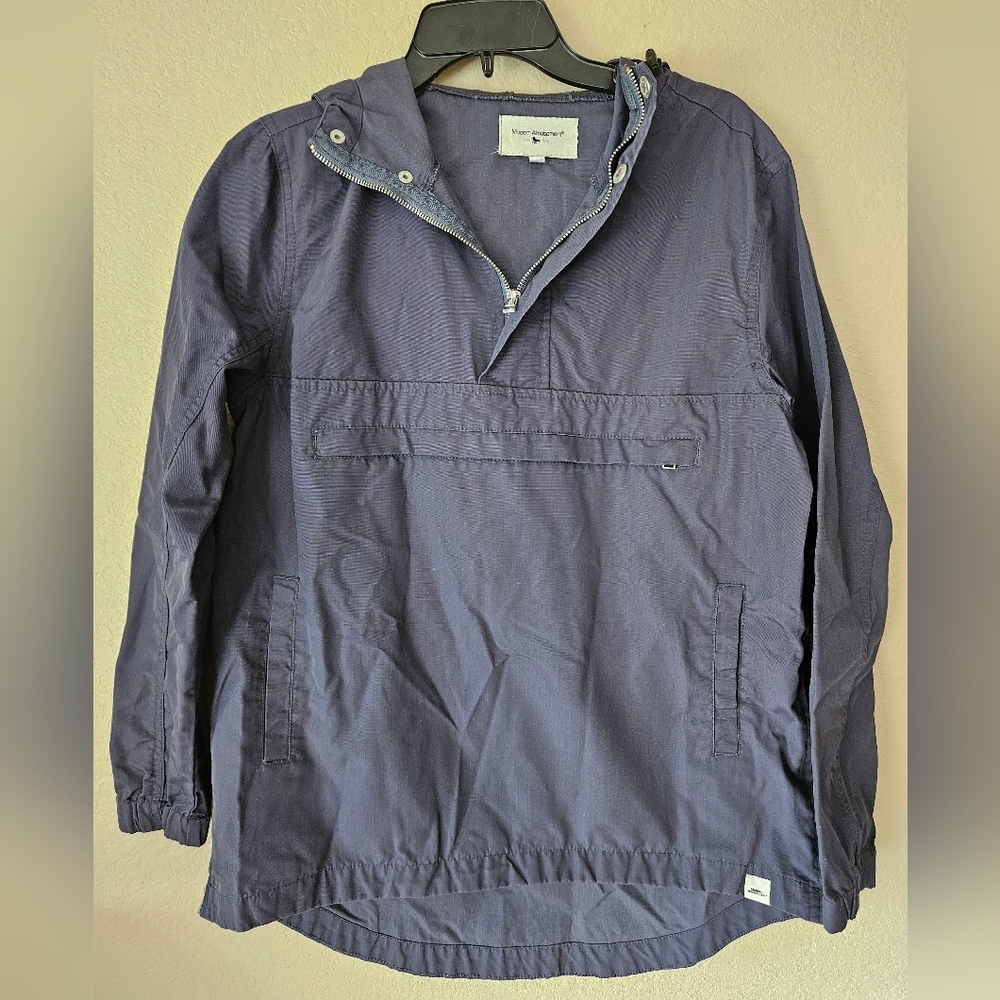 Navy‎ Modern Amusement Pullover Jacket S